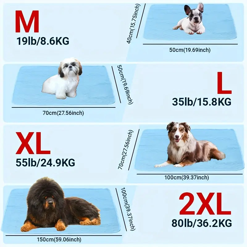Alfombrilla Refrescante y Colchoneta de Dormir para Gatos y Perros