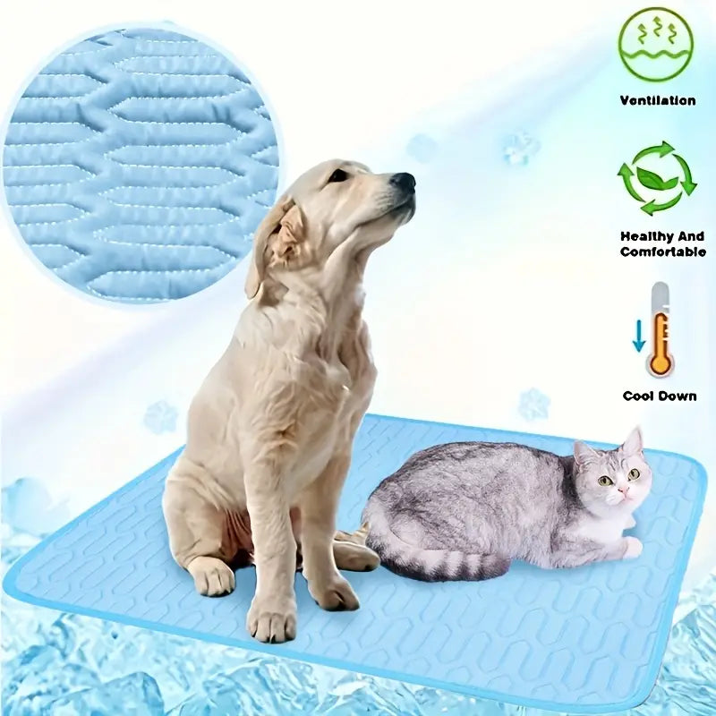 Alfombrilla Refrescante y Colchoneta de Dormir para Gatos y Perros